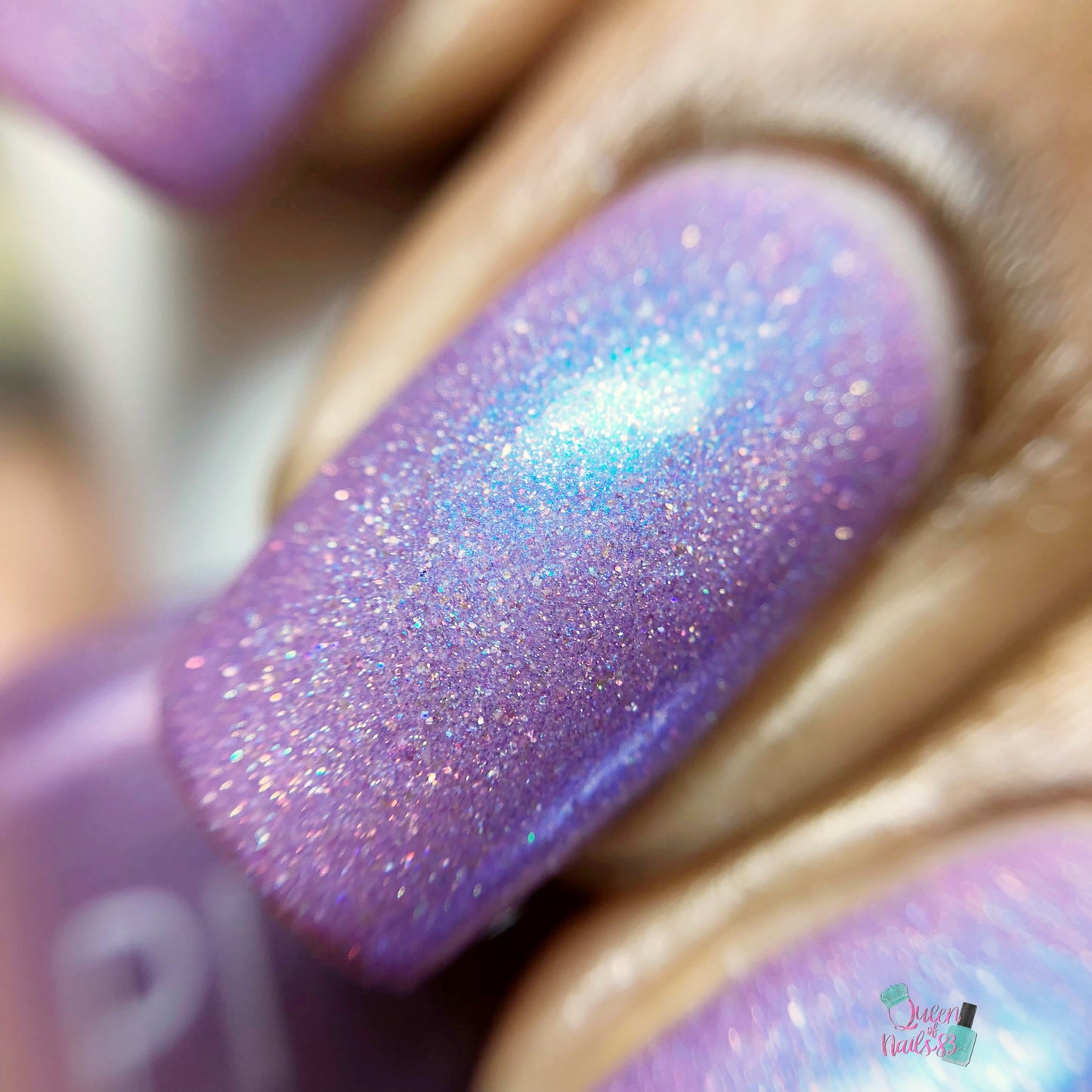 Gaudy Asaphis.051 Purple Nail Polish