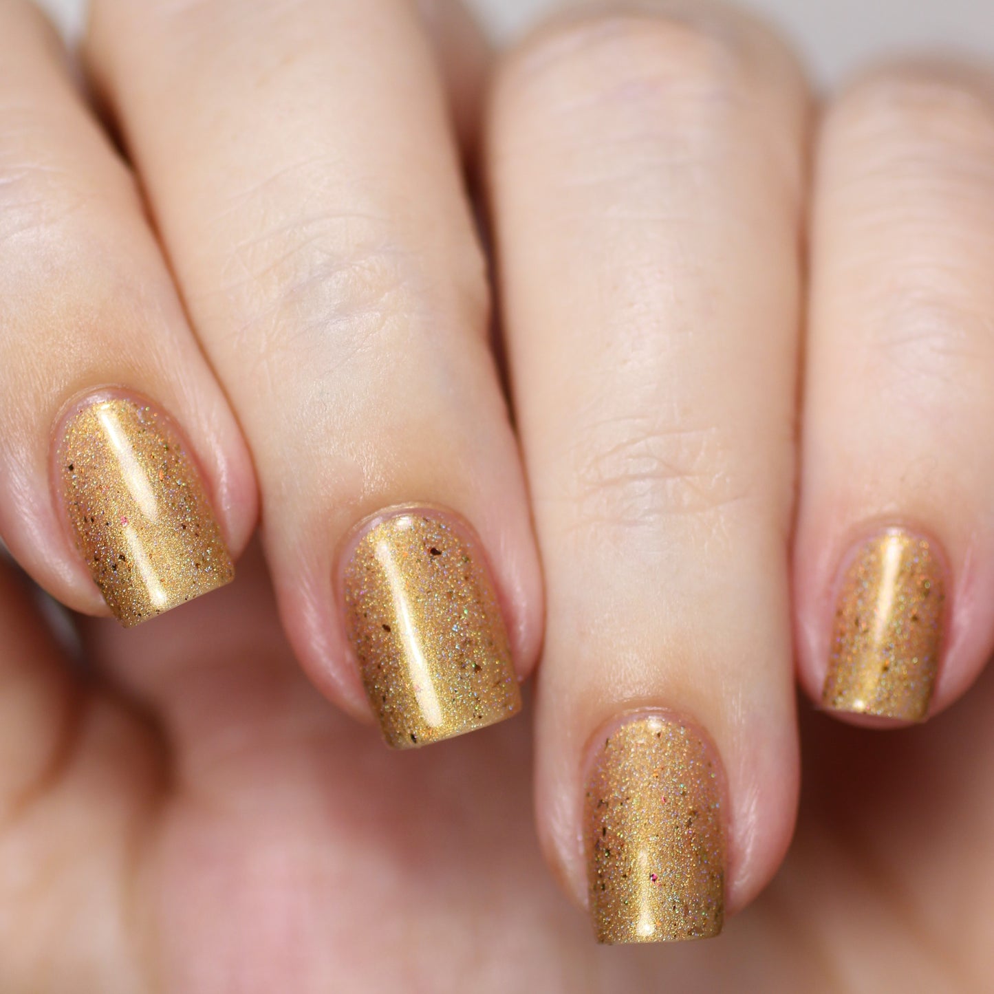 Bronze in Fire.018 Gold Nail Polish