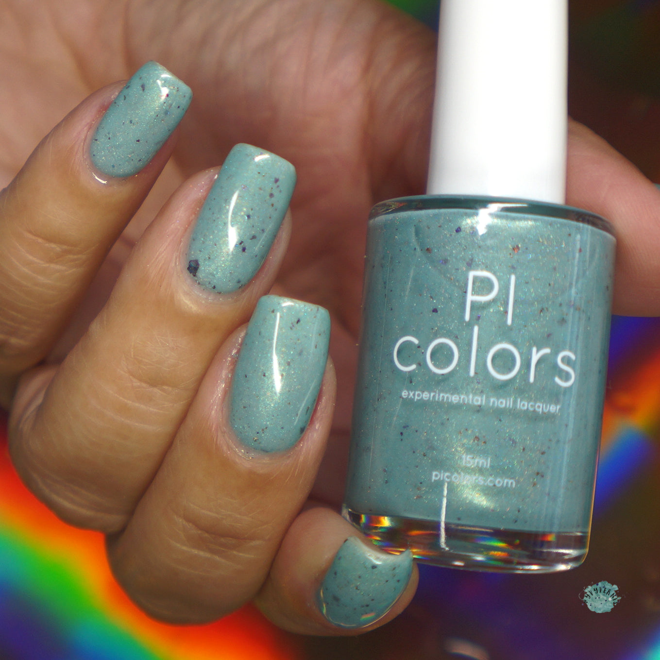 Green Blossom.102 Teal Green Nail Polish