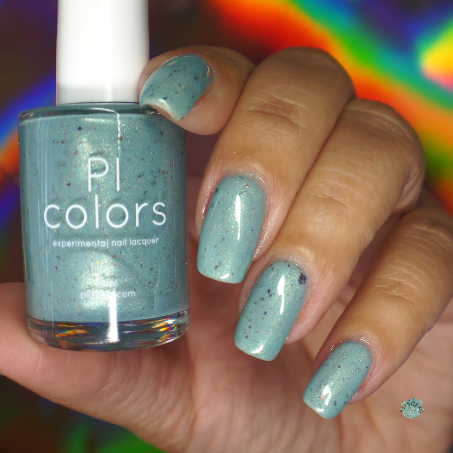 Green Blossom.102 Teal Green Nail Polish