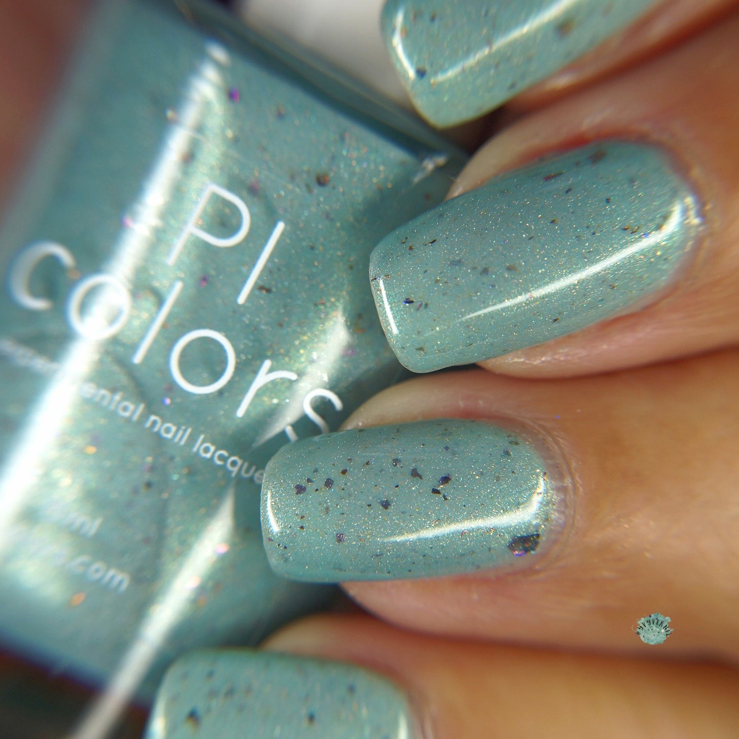 Green Blossom.102 Teal Green Nail Polish
