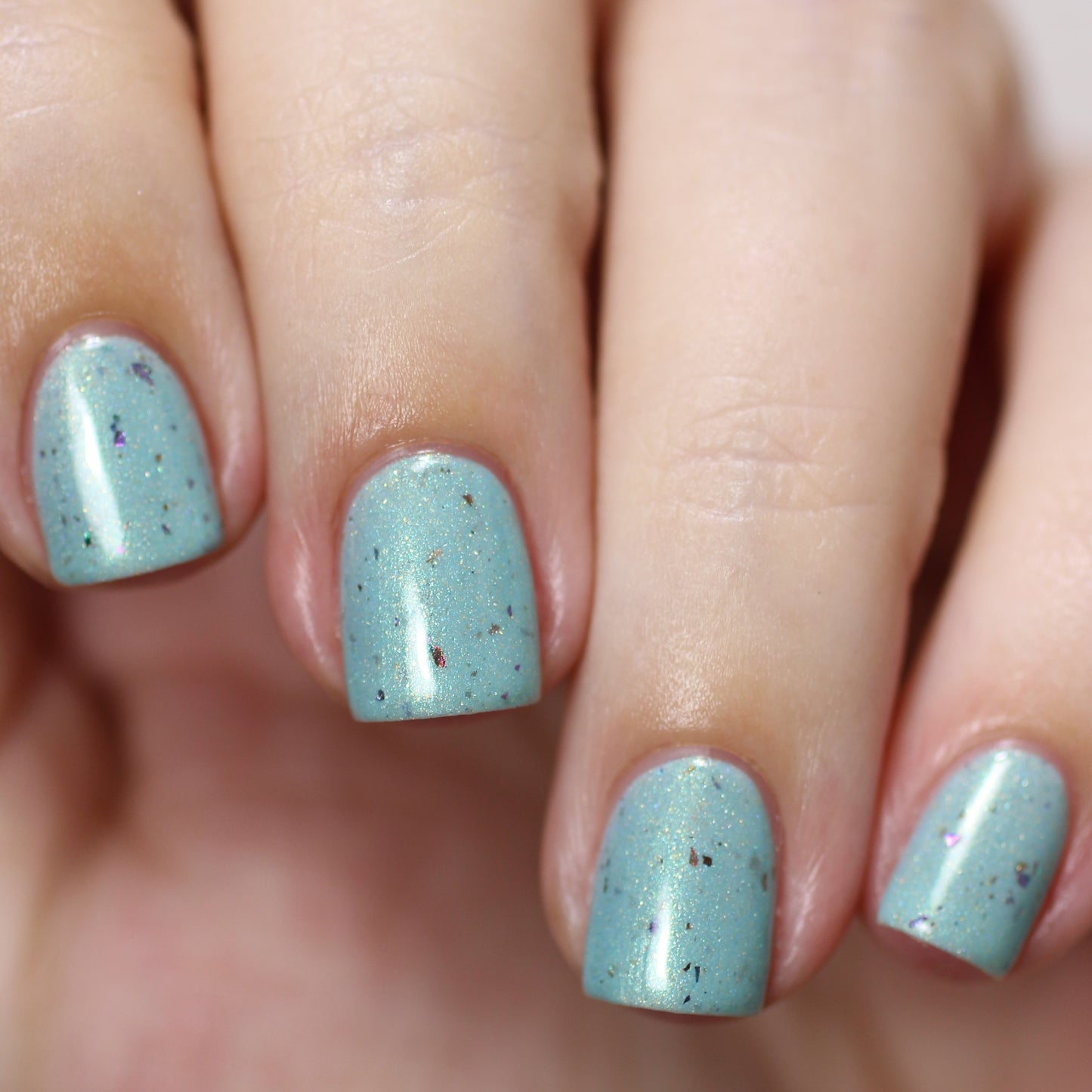 Green Blossom.102 Teal Green Nail Polish