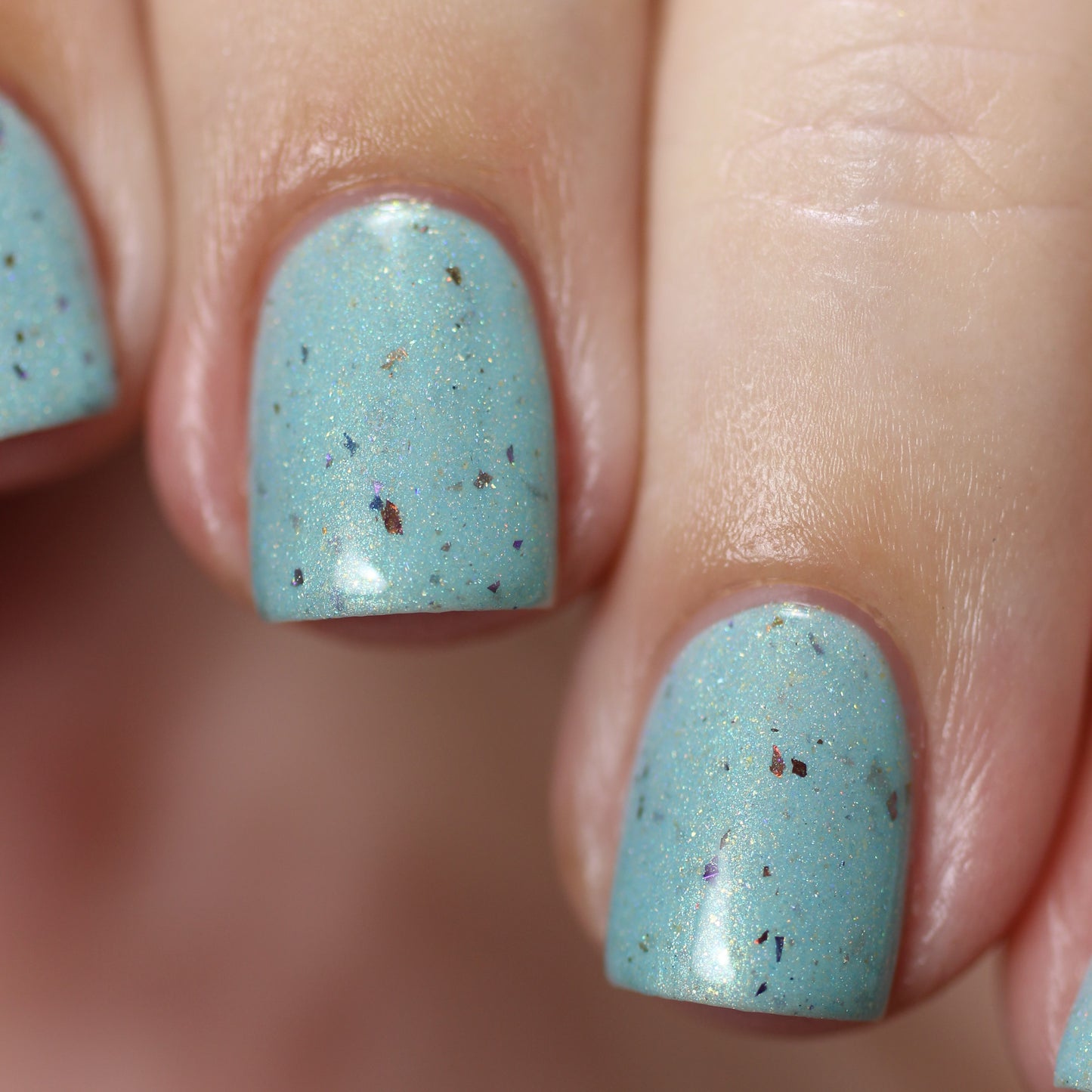 Green Blossom.102 Teal Green Nail Polish