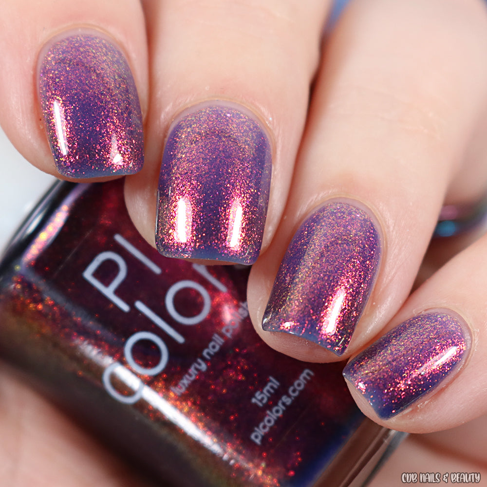 It Was Agatha All Along Purple Nail Polish