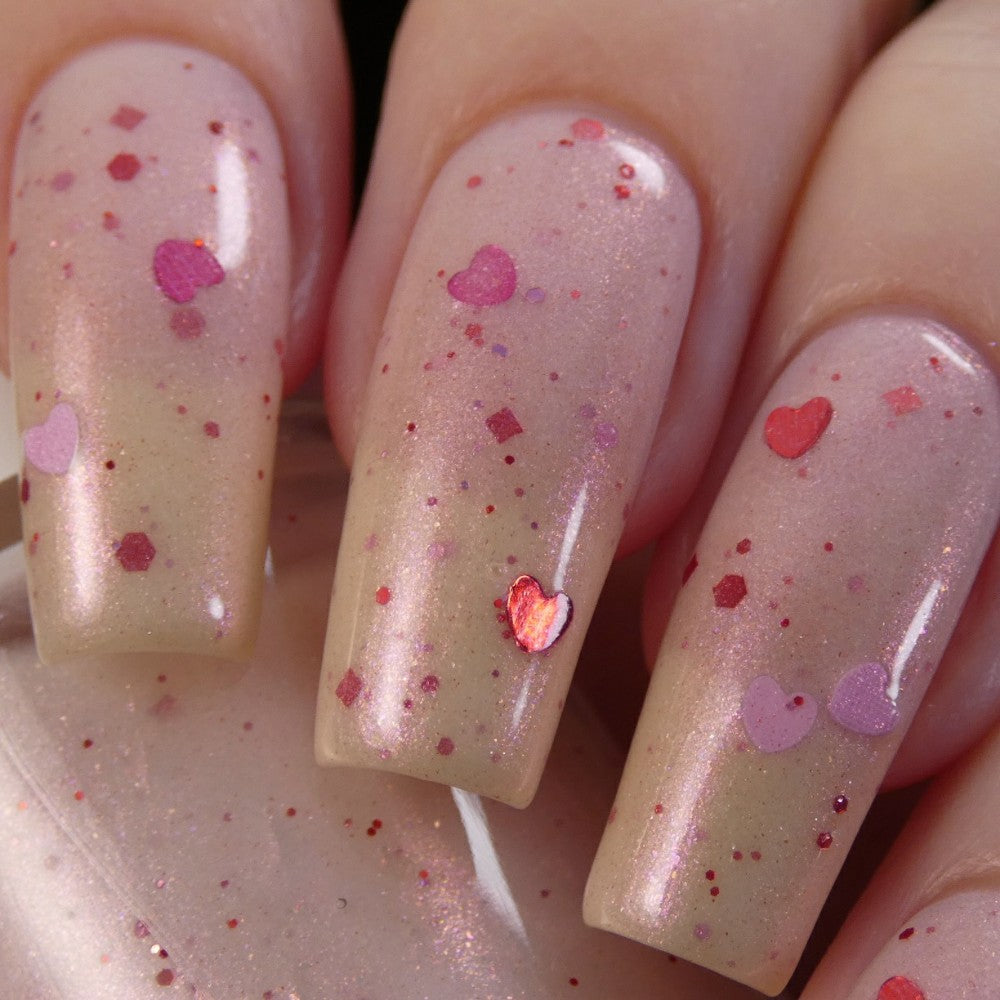 Strawberry Clouds.252 White Nail Polish