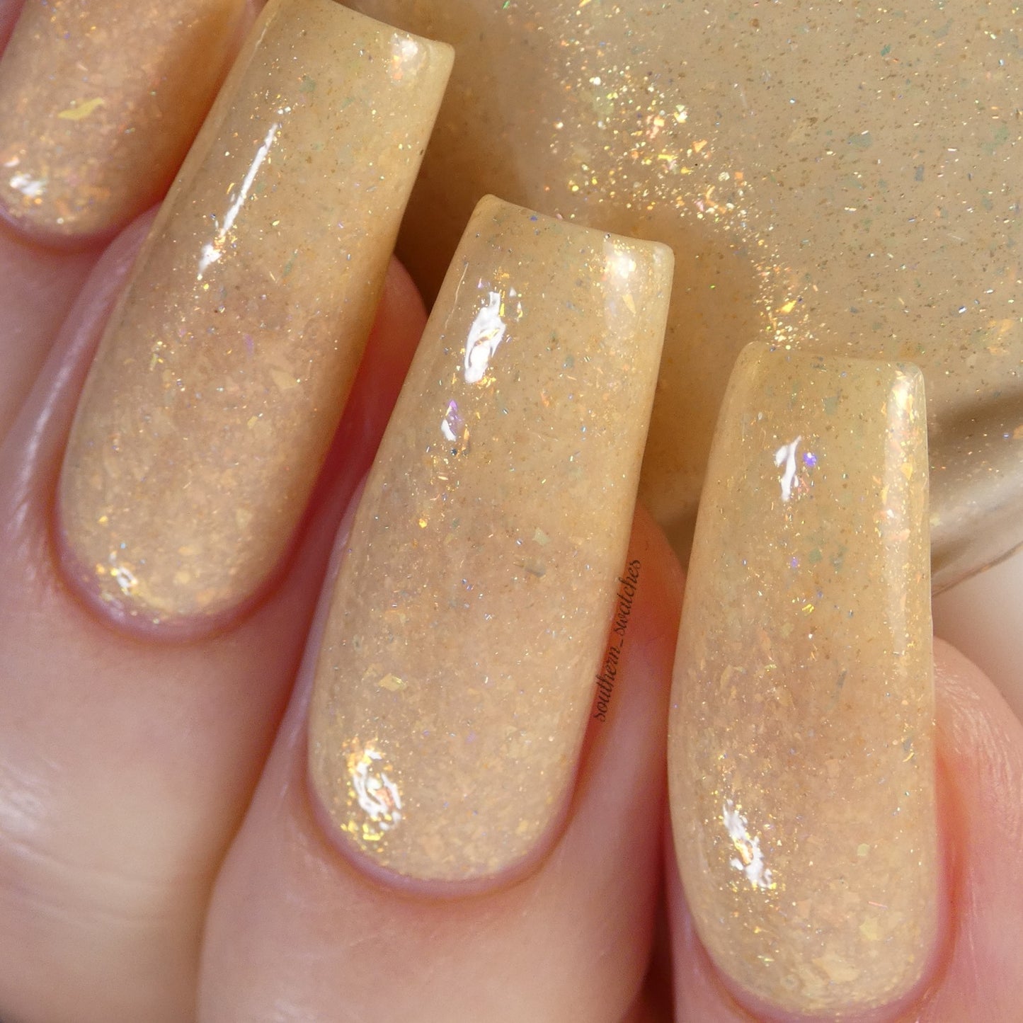 Honey Milk.060 Gold Nail Polish Topper