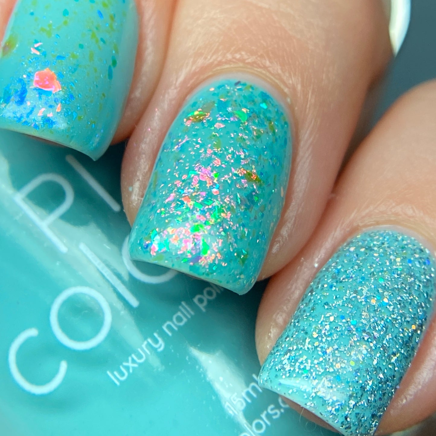 Lagoon.400 Teal Nail Polish