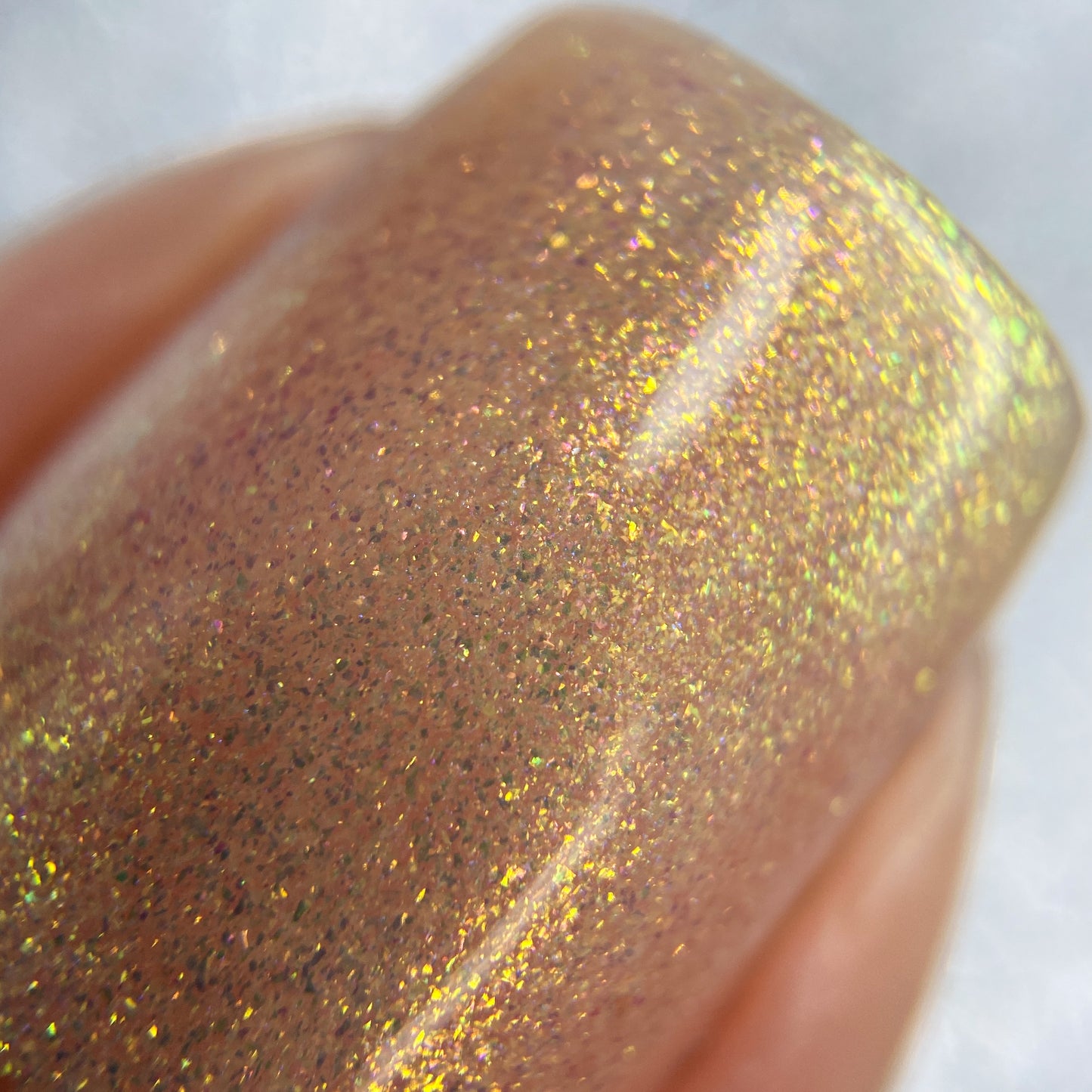 Peachy Lemon.325 Peach Nail Polish