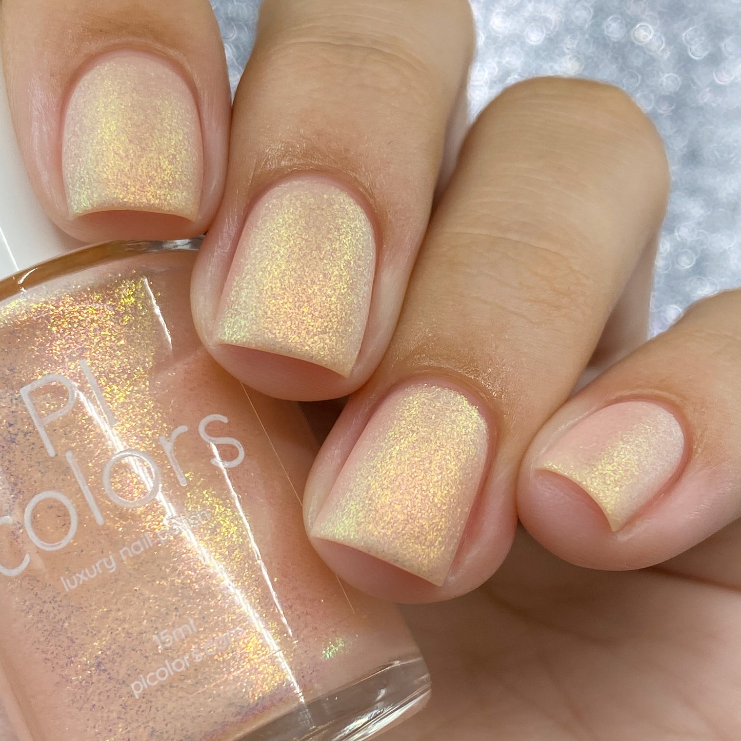 Peachy Lemon.325 Peach Nail Polish