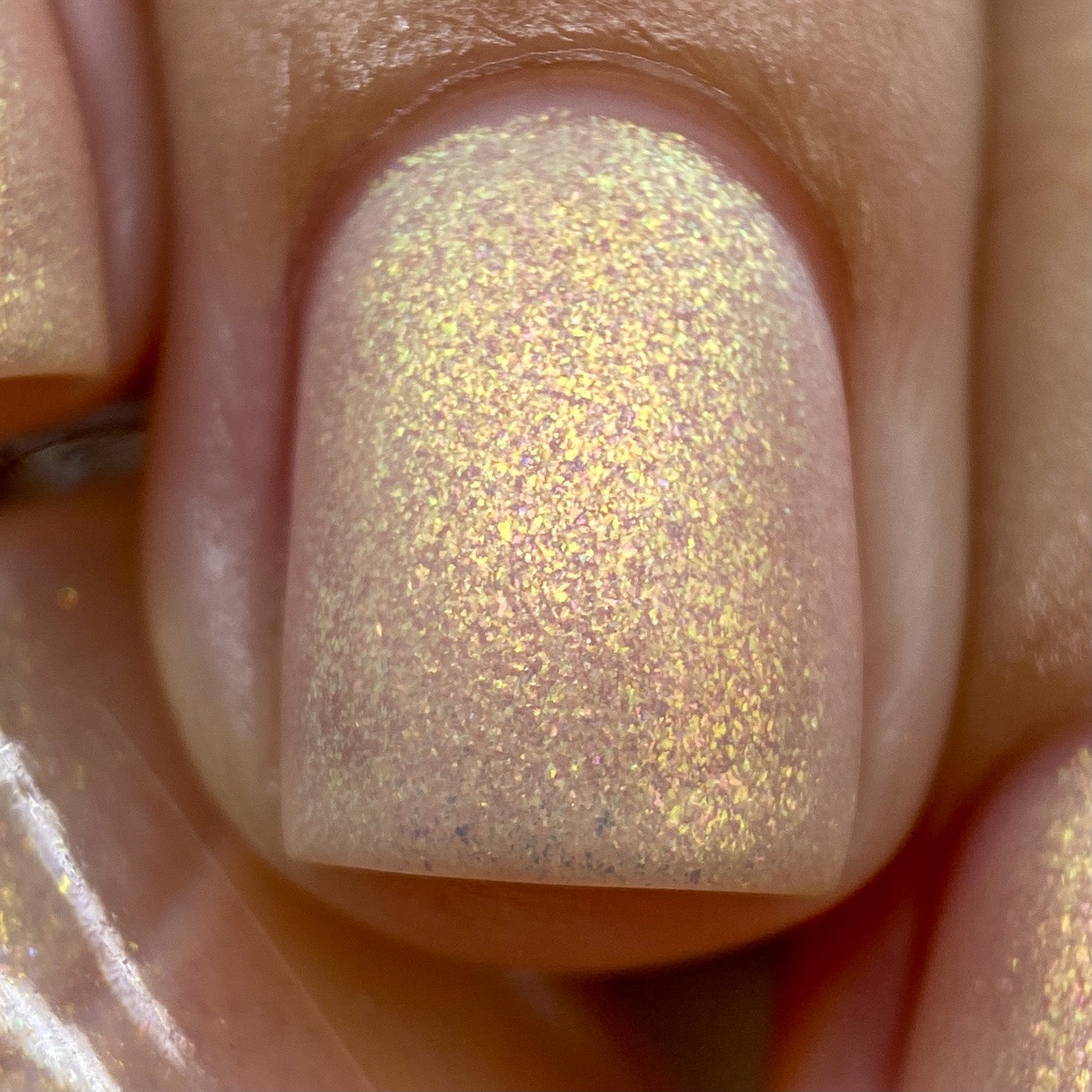 Peachy Lemon.325 Peach Nail Polish