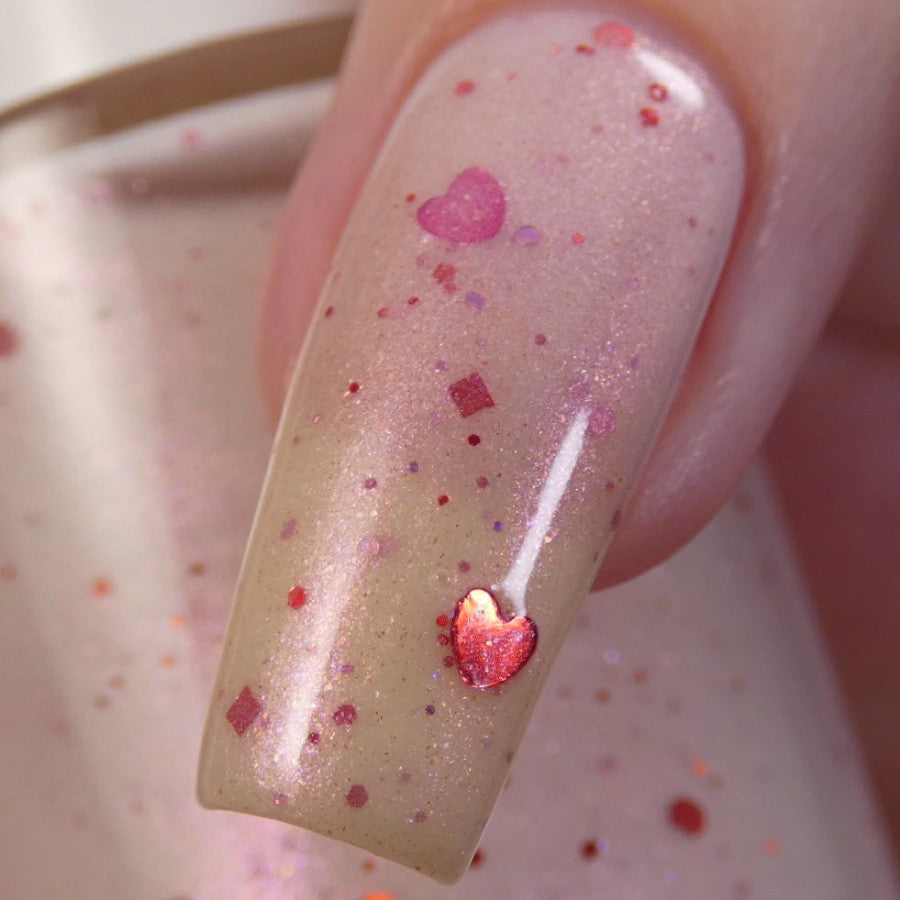 Strawberry Clouds.252 White Nail Polish