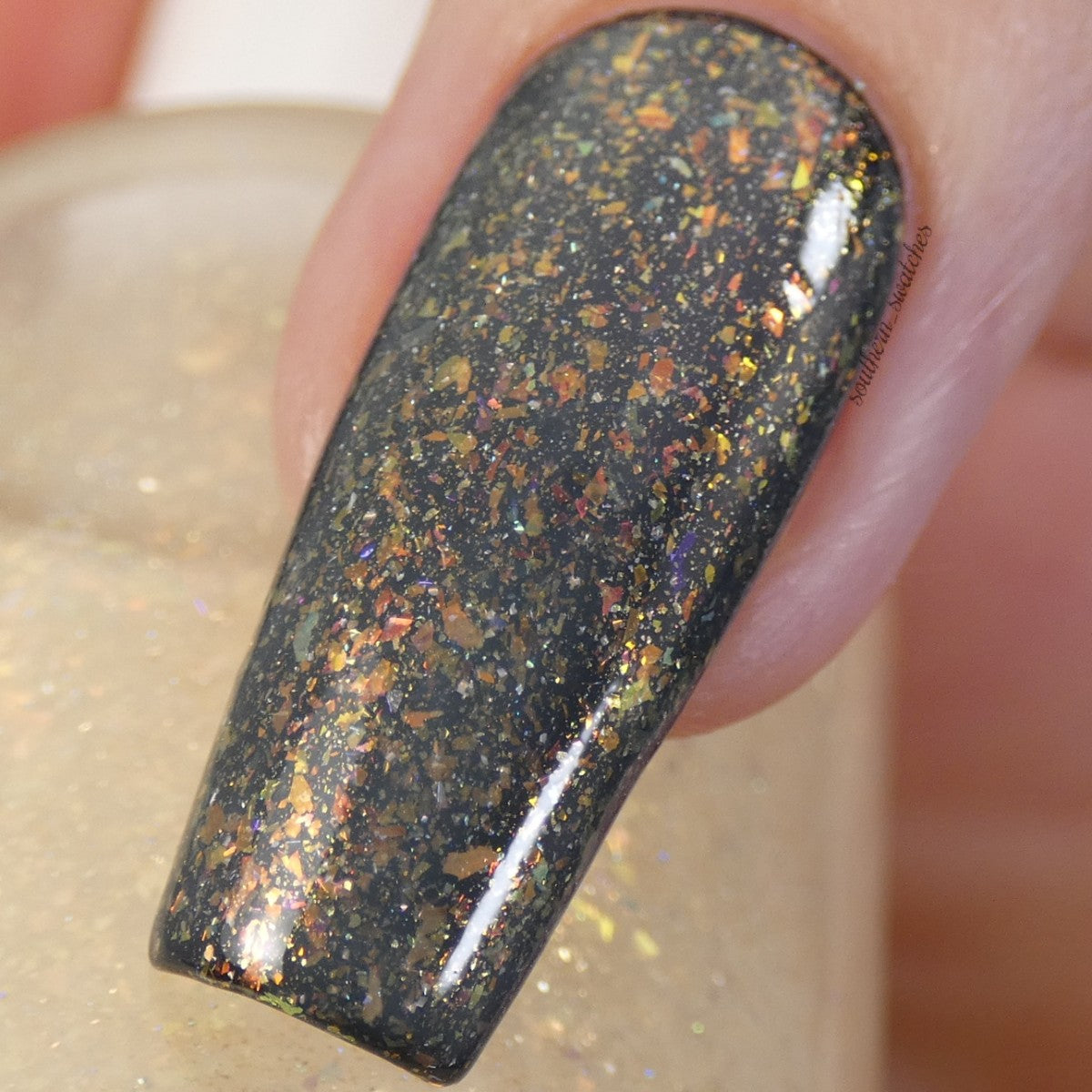 Honey Milk.060 Gold Nail Polish Topper