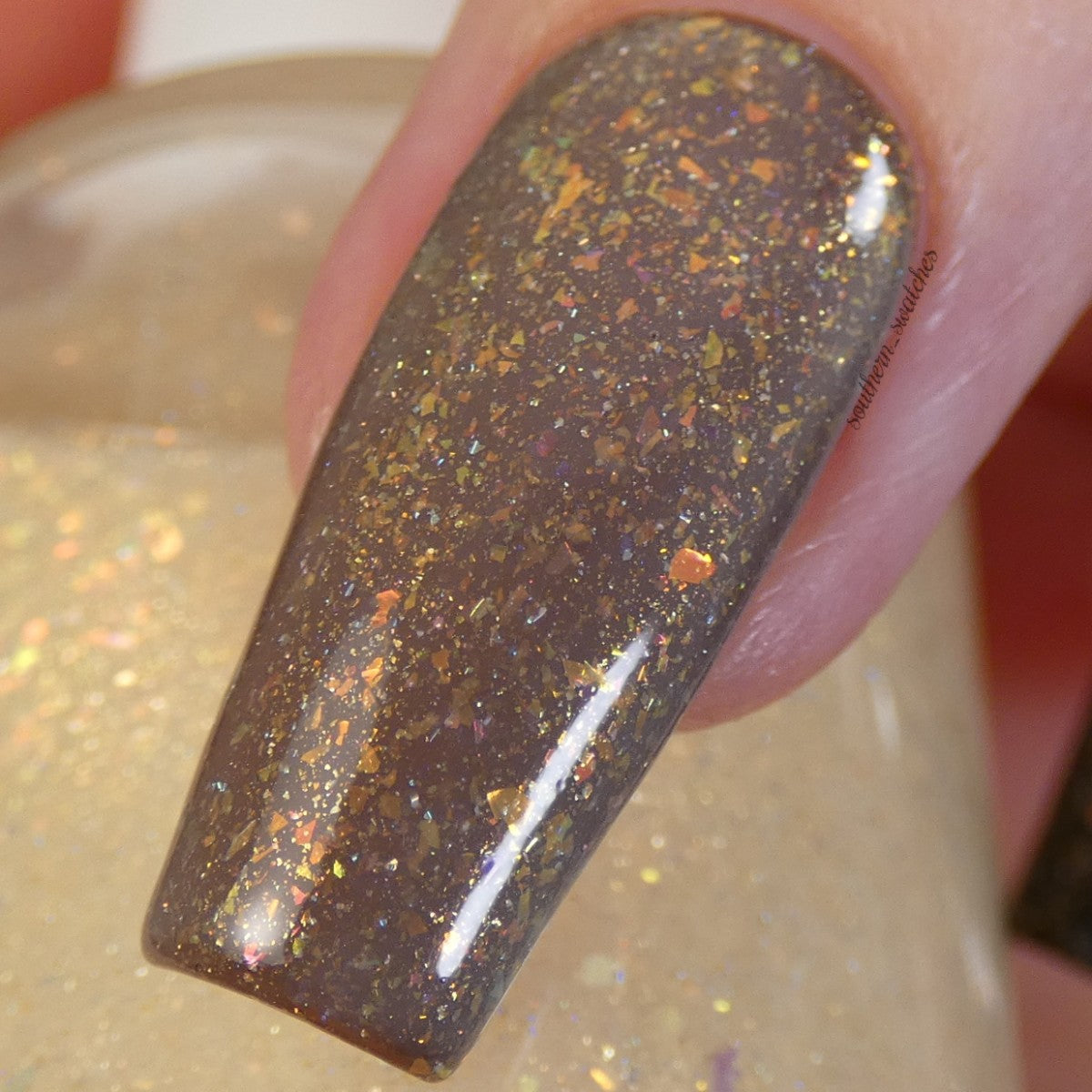 Honey Milk.060 Gold Nail Polish Topper
