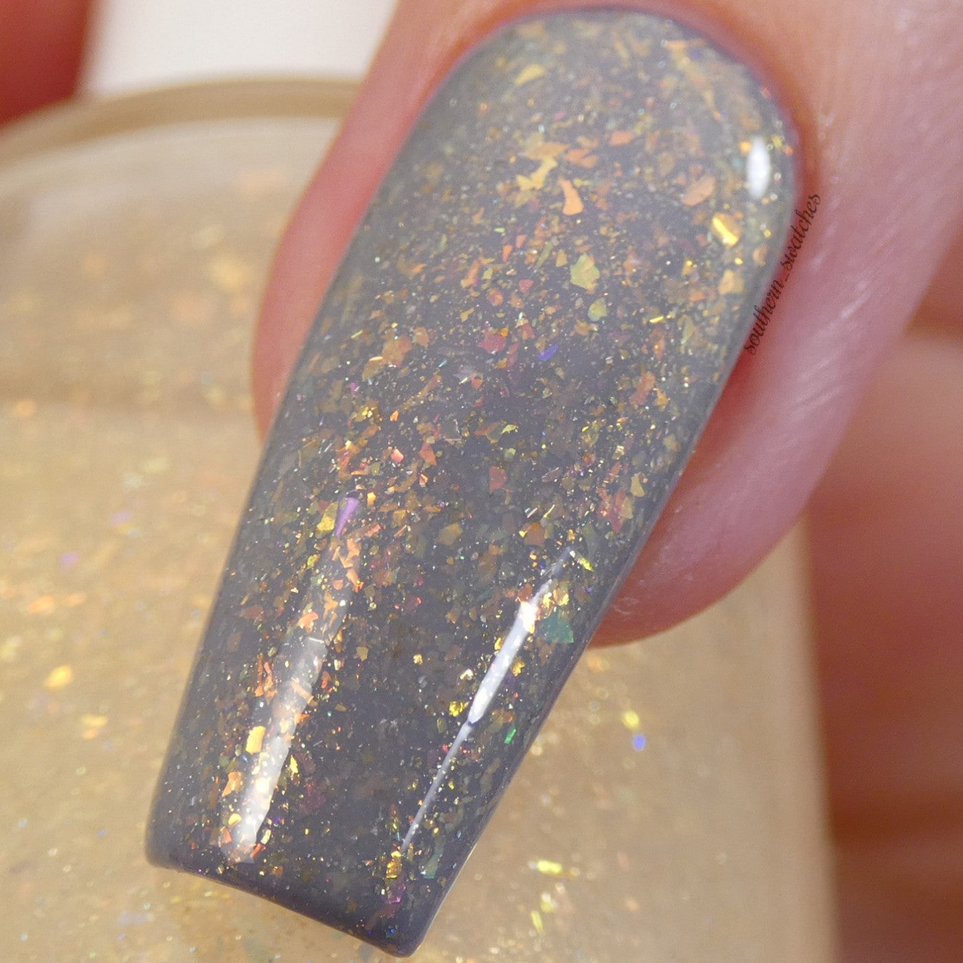 Honey Milk.060 Gold Nail Polish Topper