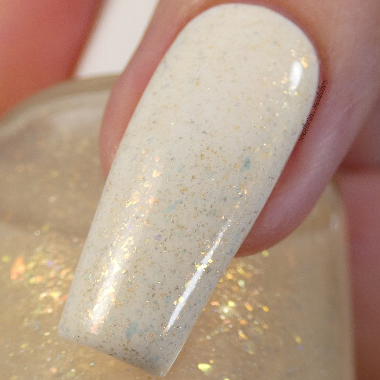 Honey Milk.060 Gold Nail Polish Topper