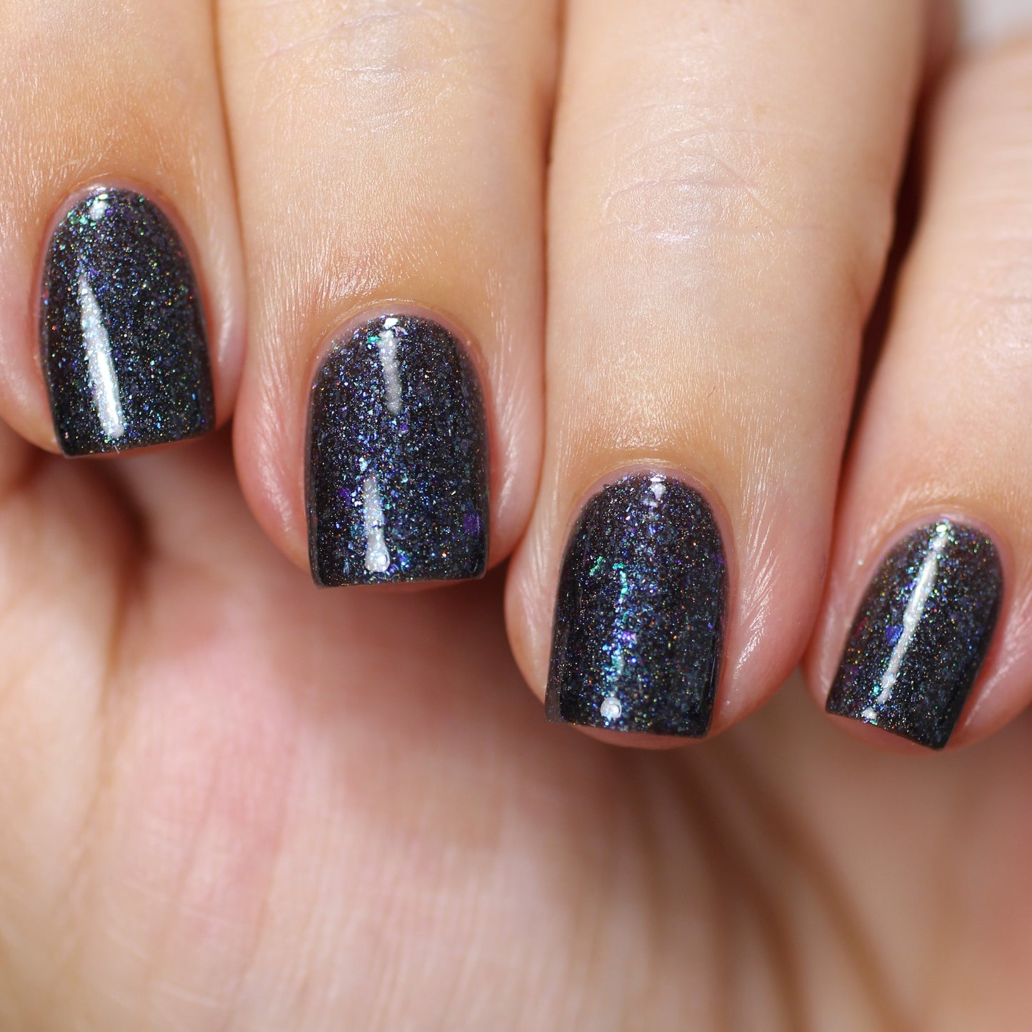 Starry Abyss.101 Black Nail Polish