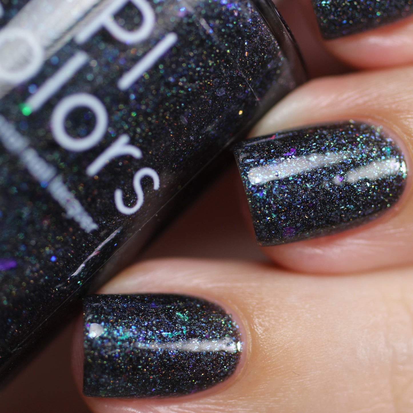 Starry Abyss.101 Black Nail Polish