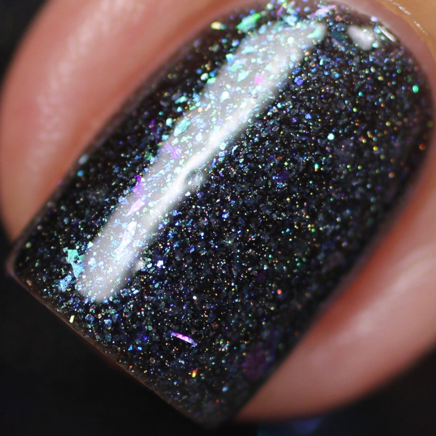 Starry Abyss.101 Black Nail Polish
