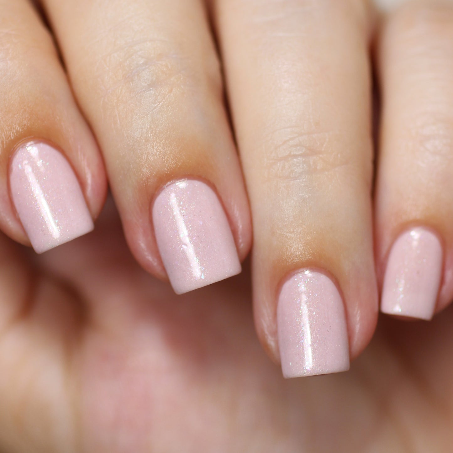 Vanilla Strawberry Shortcake.001 Pale Pink Nail Polish