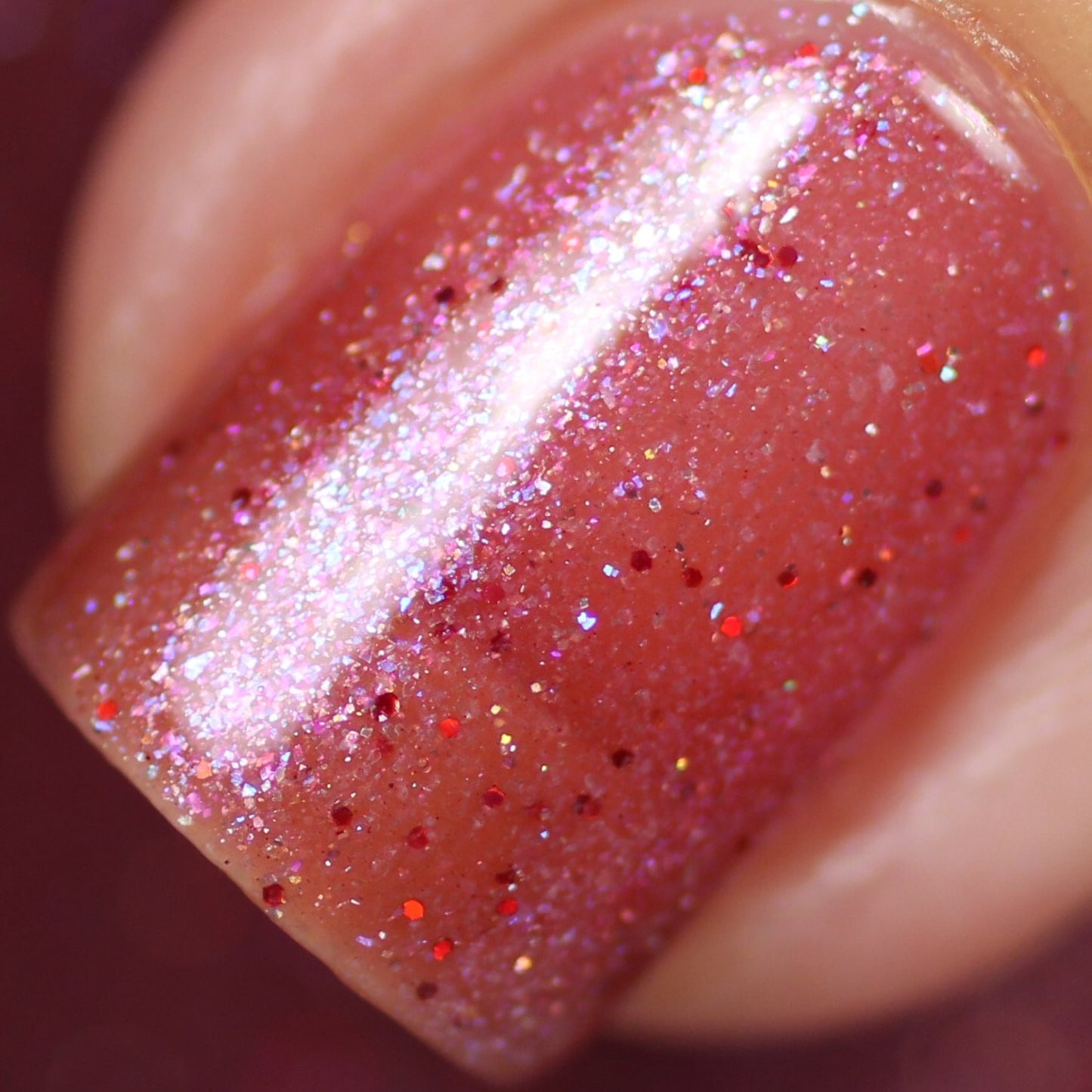 Winter Berry Red.001 Red Nail Polish
