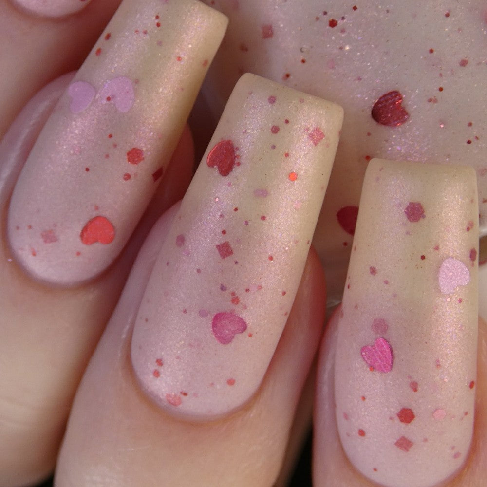 Strawberry Clouds.252 White Nail Polish