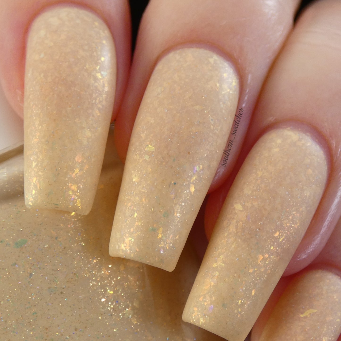 Honey Milk.060 Gold Nail Polish Topper