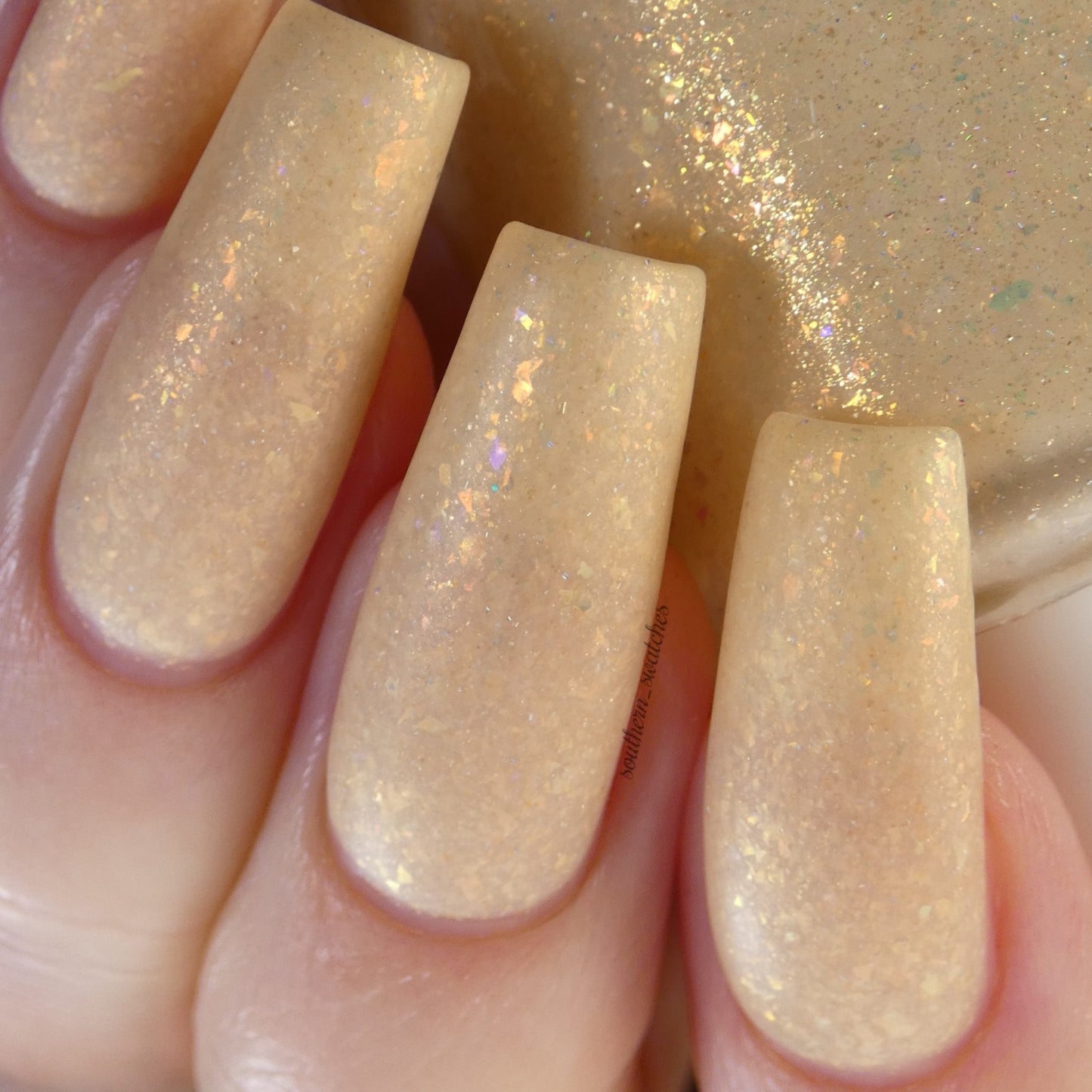Honey Milk.060 Gold Nail Polish Topper