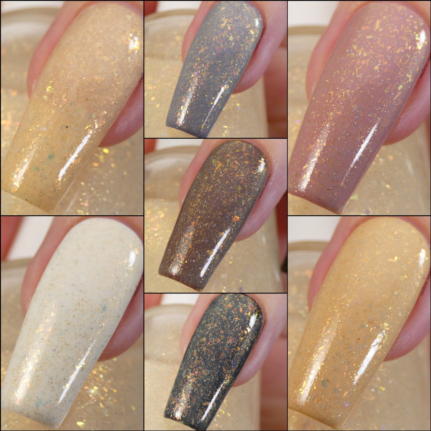 Honey Milk.060 Gold Nail Polish Topper
