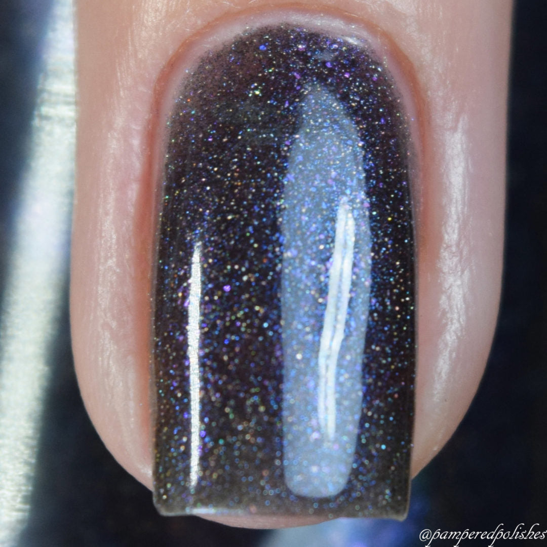 Cosmic Wind.078 Black Nail Polish