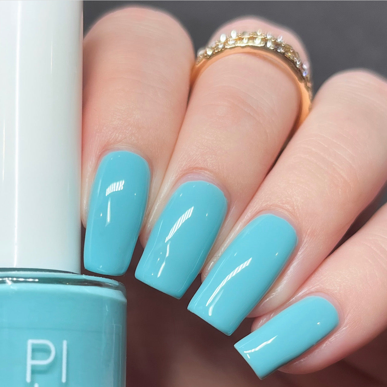 Lagoon.400 Teal Nail Polish