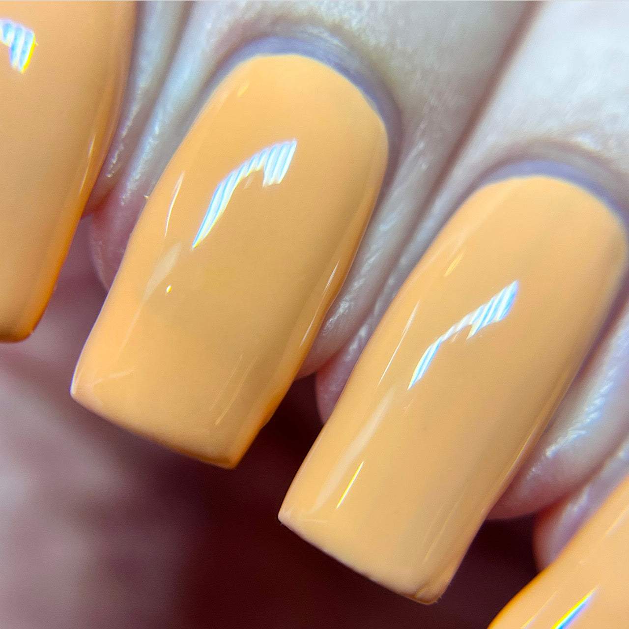 Melon.400 Orange Nail Polish