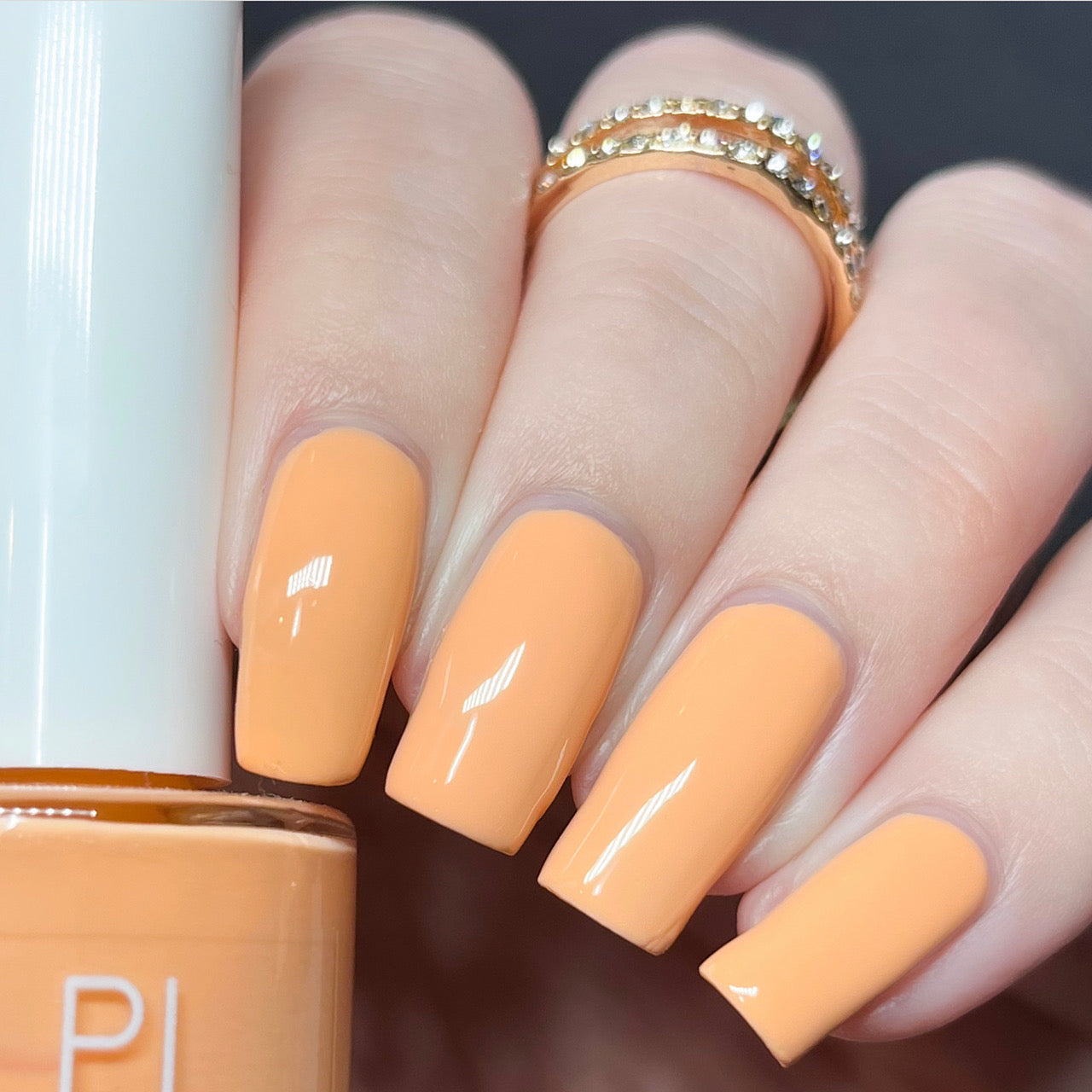 Melon.400 Orange Nail Polish