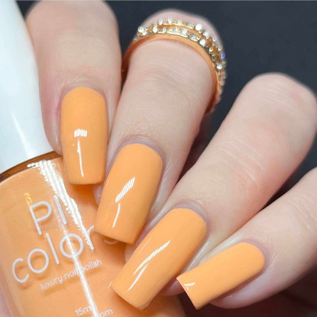 Melon.400 Orange Nail Polish