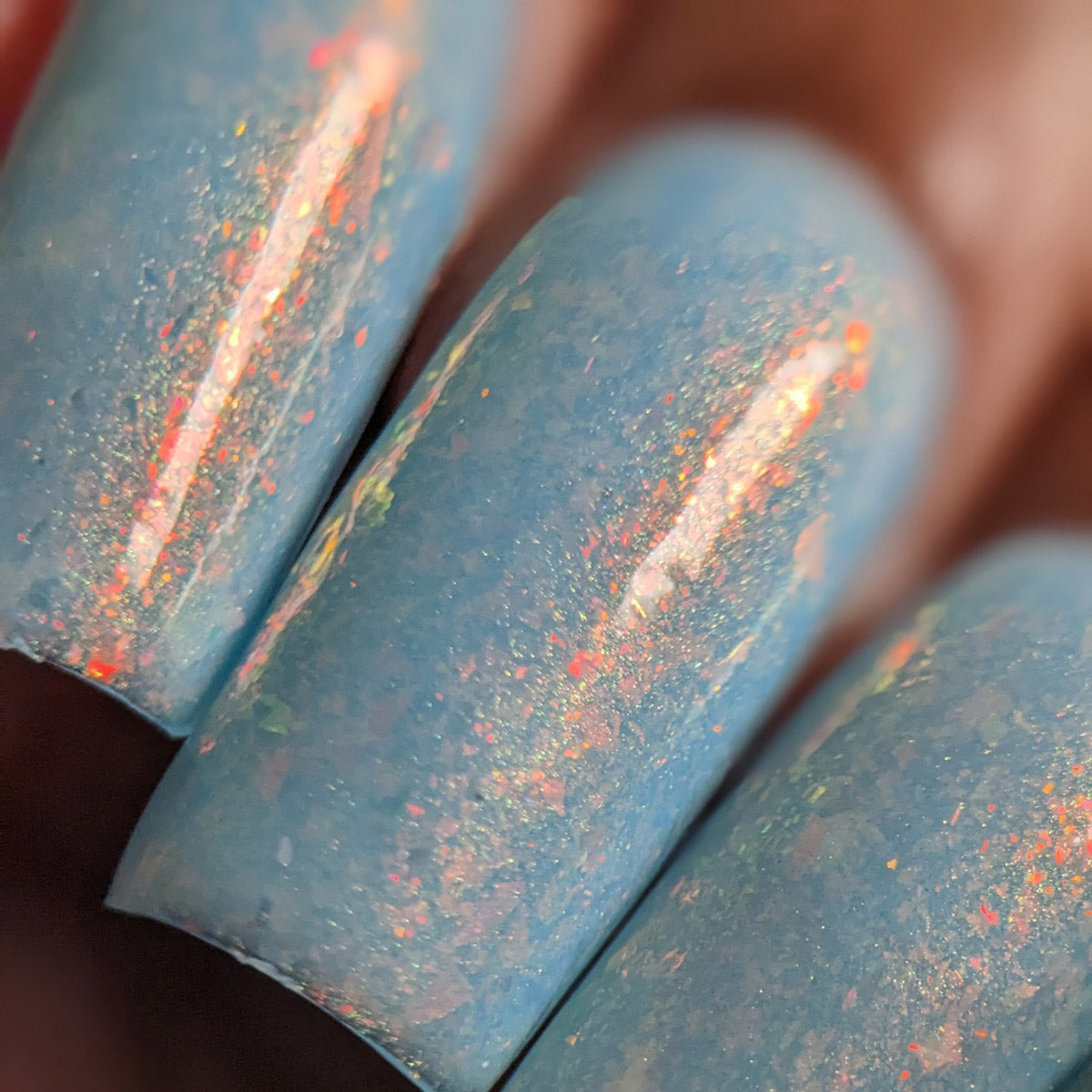 Paradise Blue.000 Light Blue Nail Polish