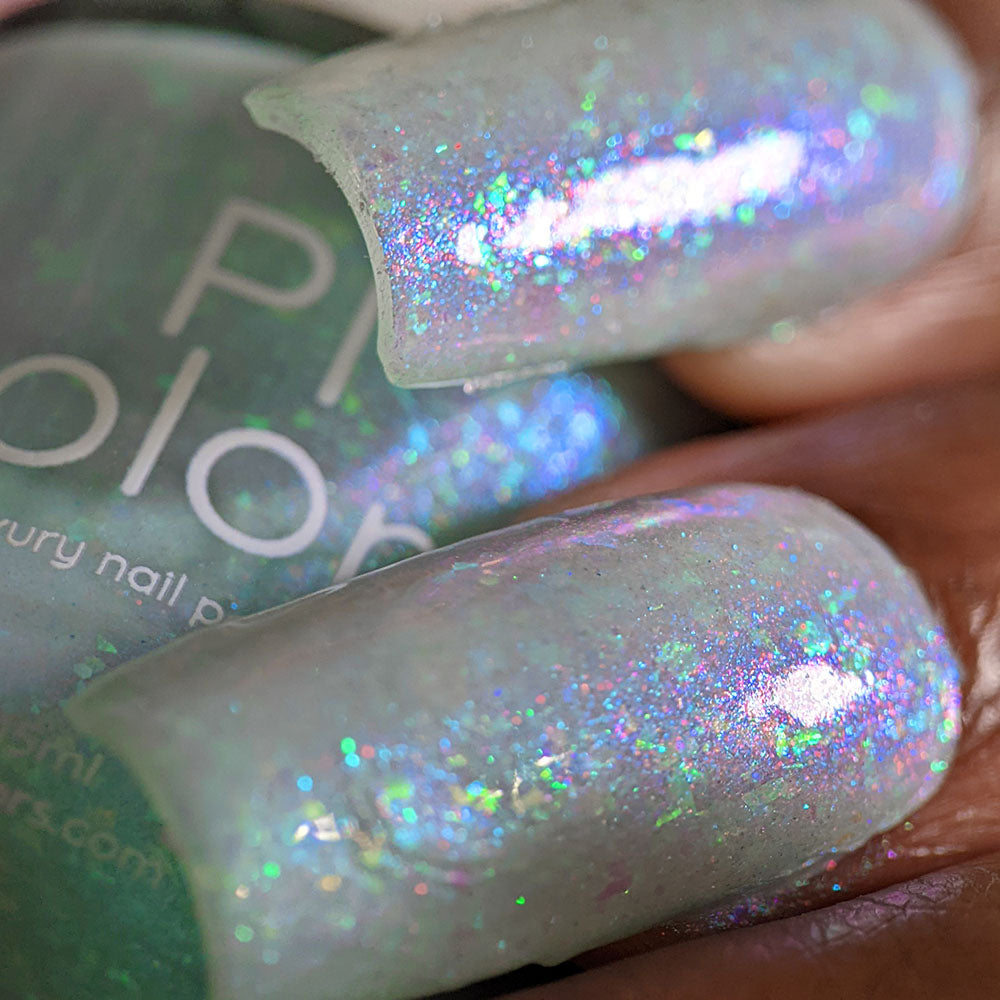 A Good Defense Pale Green Nail Polish