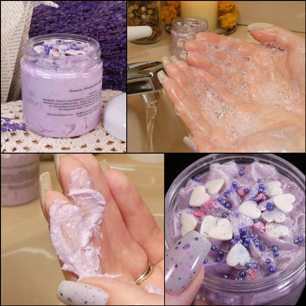 Renzuru Whipped Soap Sugar Scrub