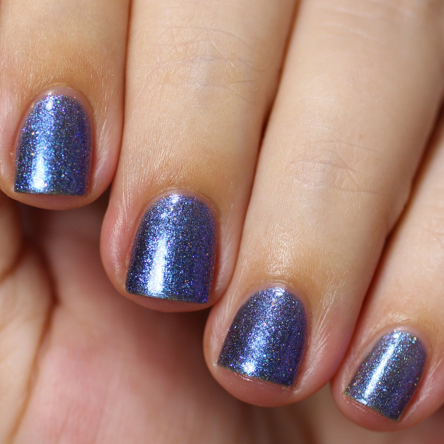 Hoseki Majutsu.010 Blue Black Nail Polish