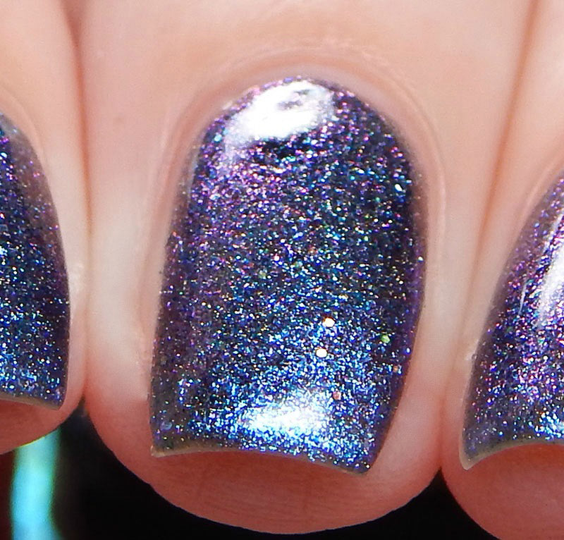 Hoseki Majutsu.010 Blue Black Nail Polish