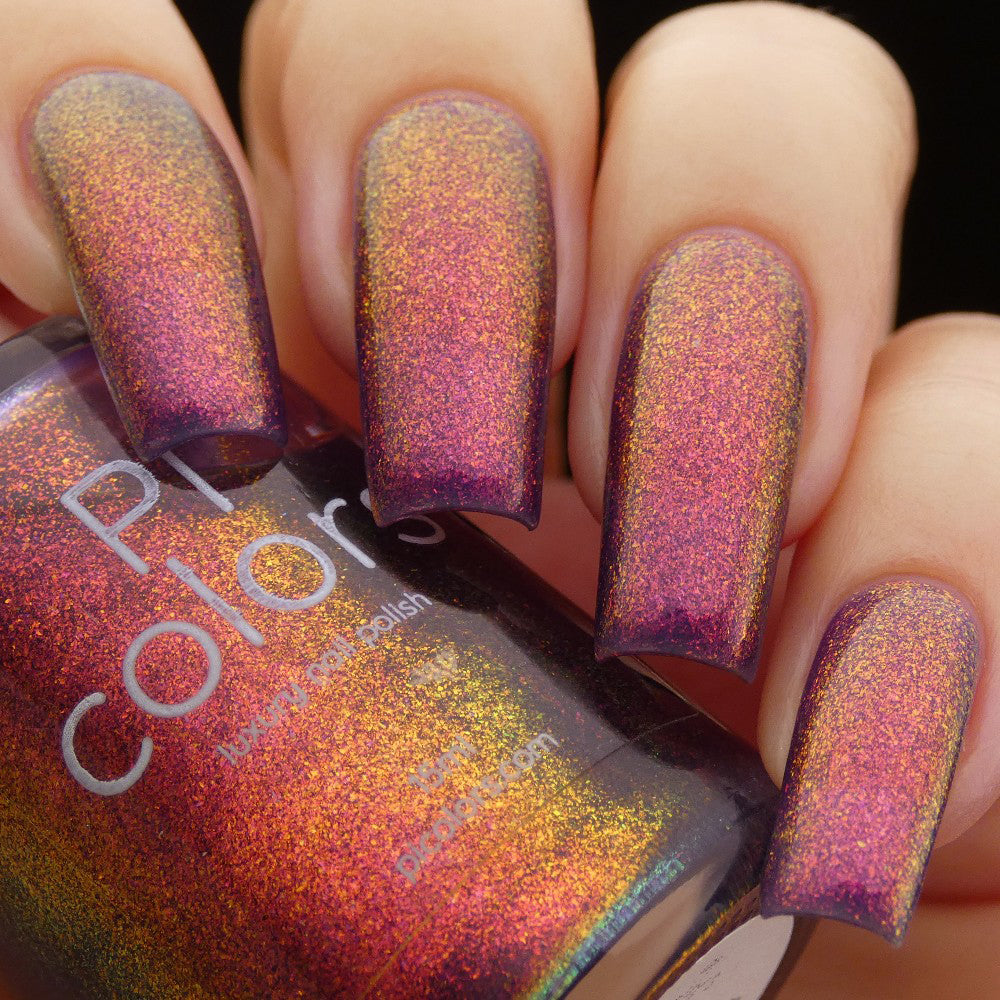 It Was Agatha All Along Purple Nail Polish