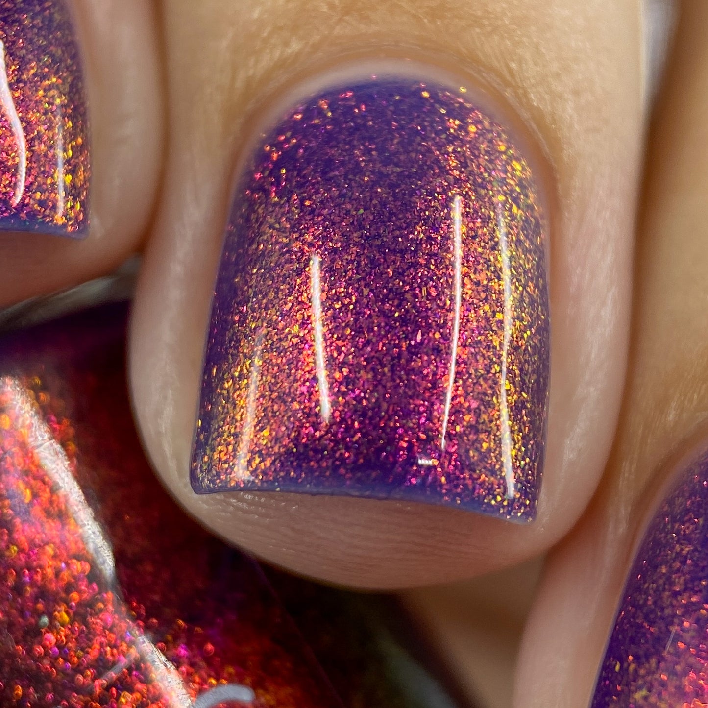 It Was Agatha All Along Purple Nail Polish