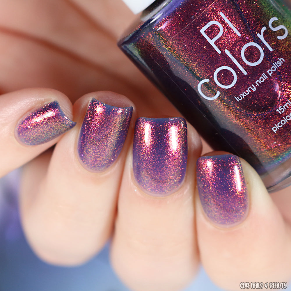It Was Agatha All Along Purple Nail Polish