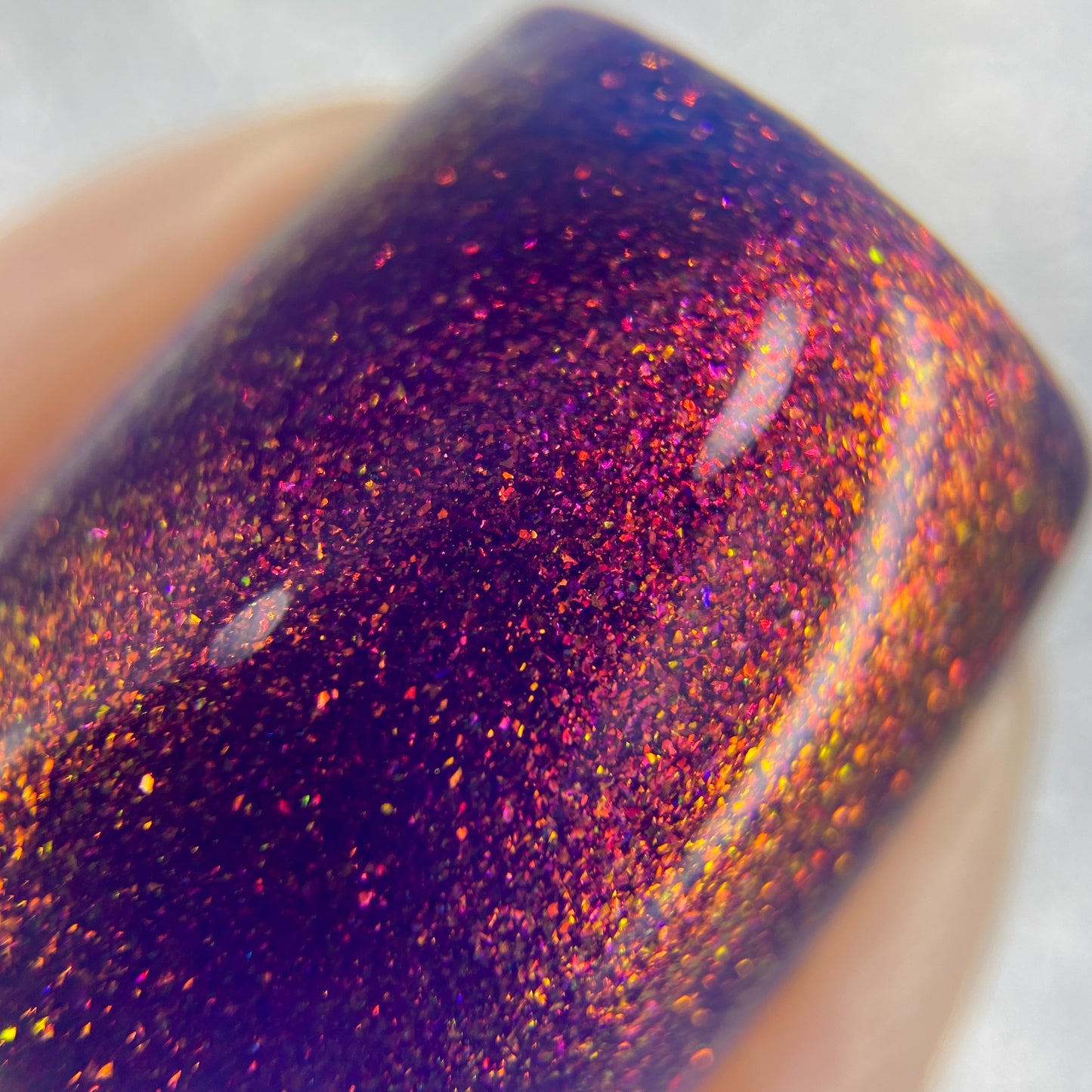 It Was Agatha All Along Purple Nail Polish