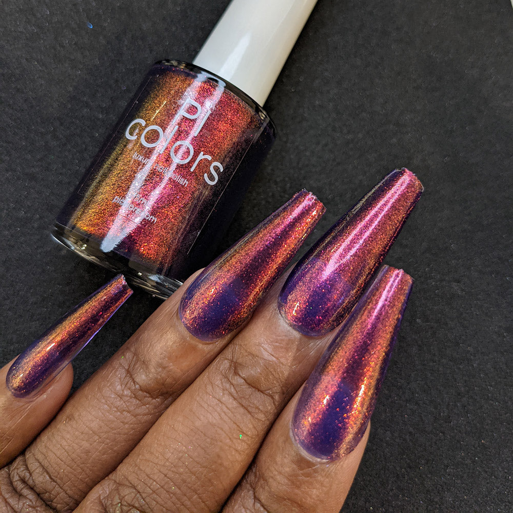It Was Agatha All Along Purple Nail Polish