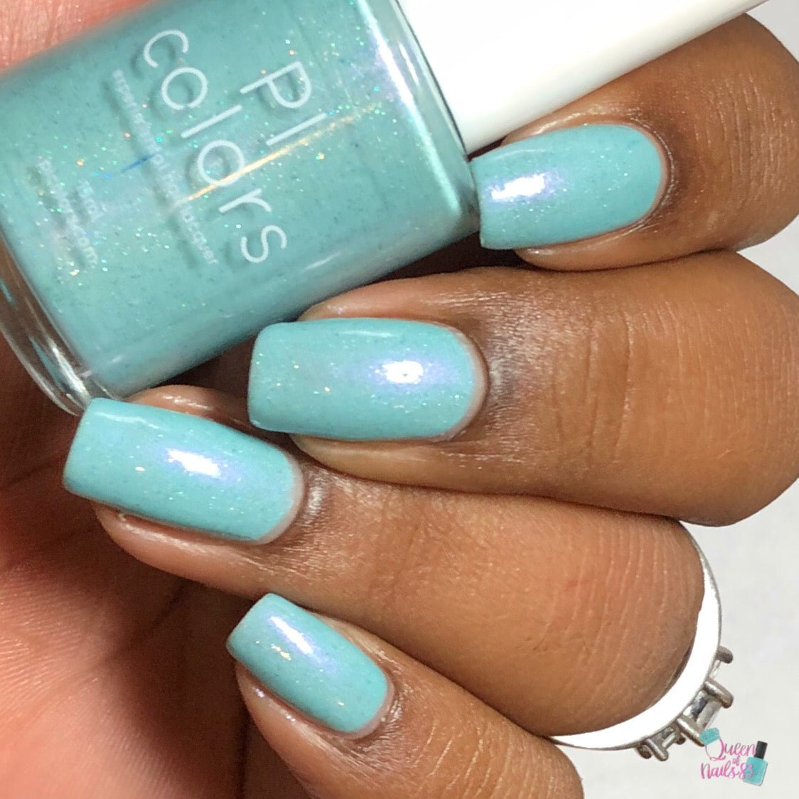 Tiger Lucine.039 Pale Teal Nail Polish