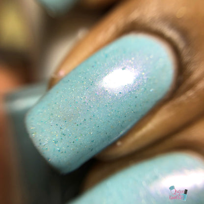 Tiger Lucine.039 Pale Teal Nail Polish