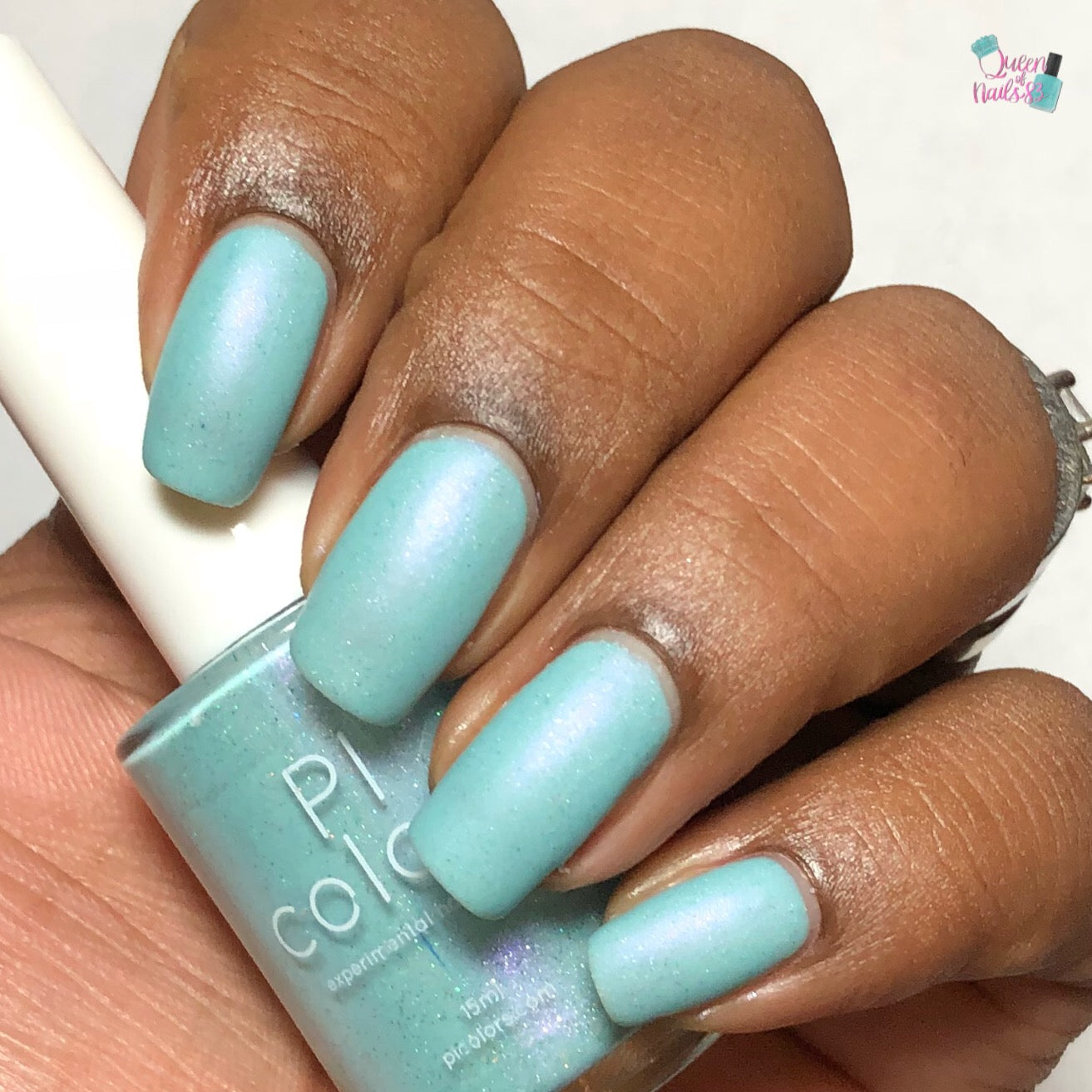 Tiger Lucine.039 Pale Teal Nail Polish