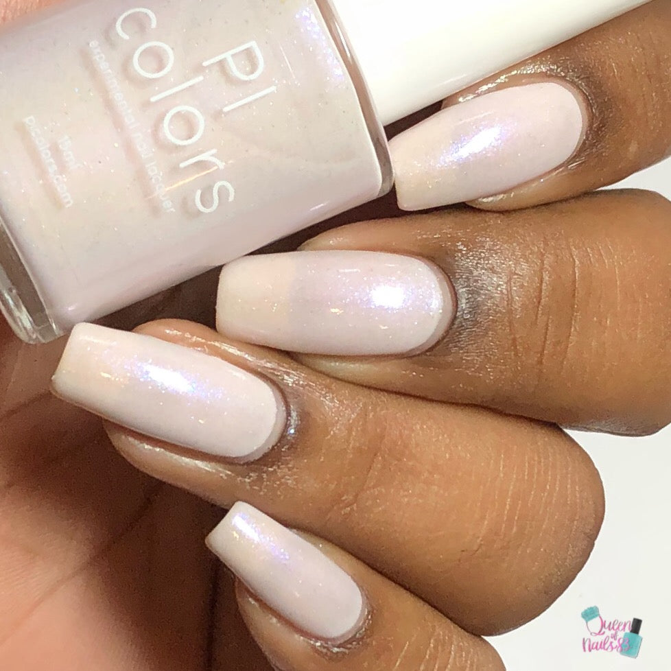 Pi Color Morning Glory.107 White Pink Nail Polish – PI Colors