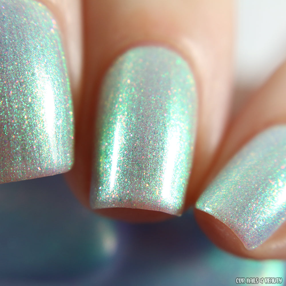 Cu(II).000 Green Nail Polish