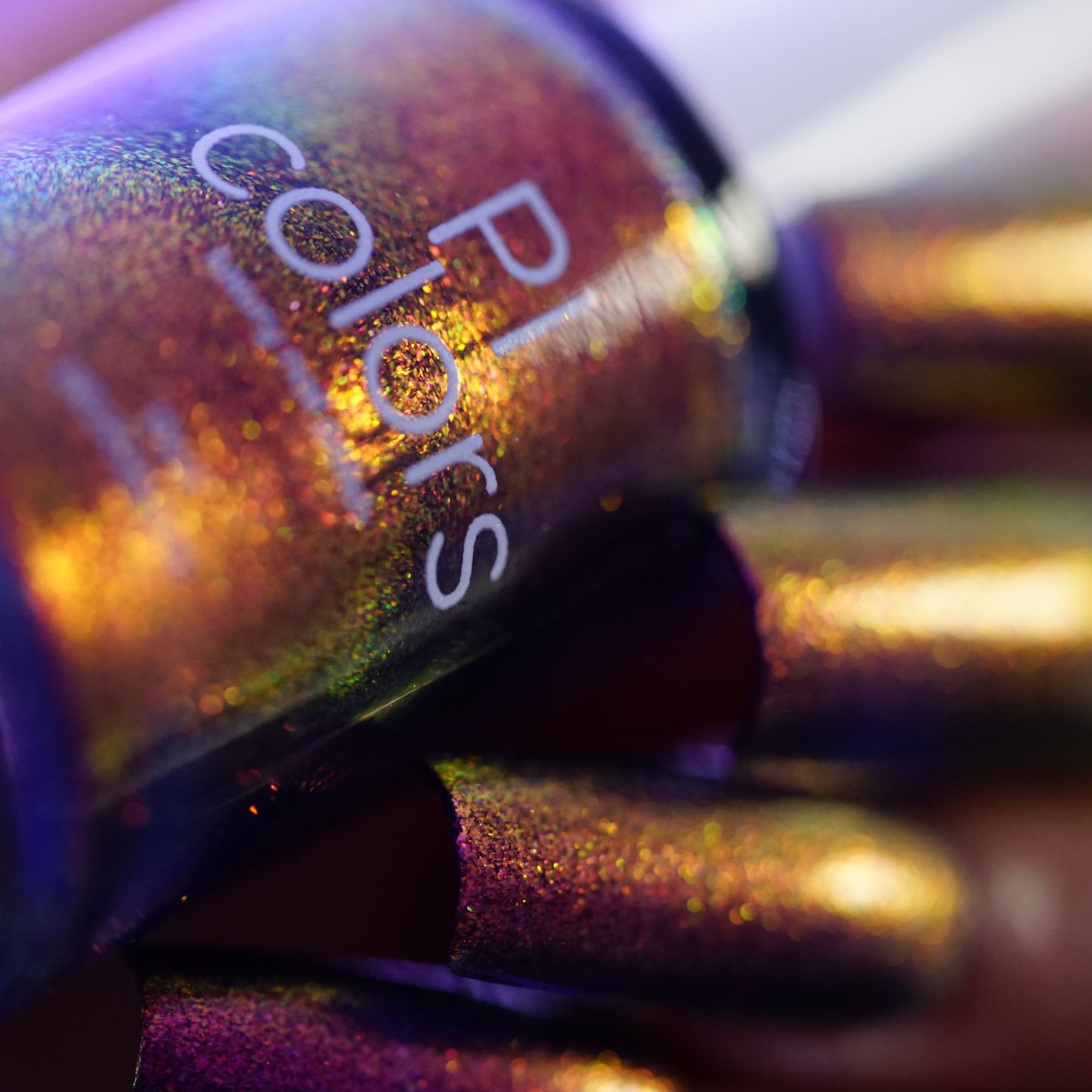 It Was Agatha All Along Purple Nail Polish