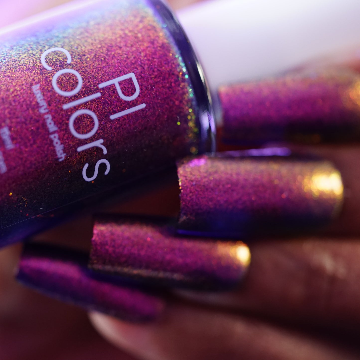 It Was Agatha All Along Purple Nail Polish